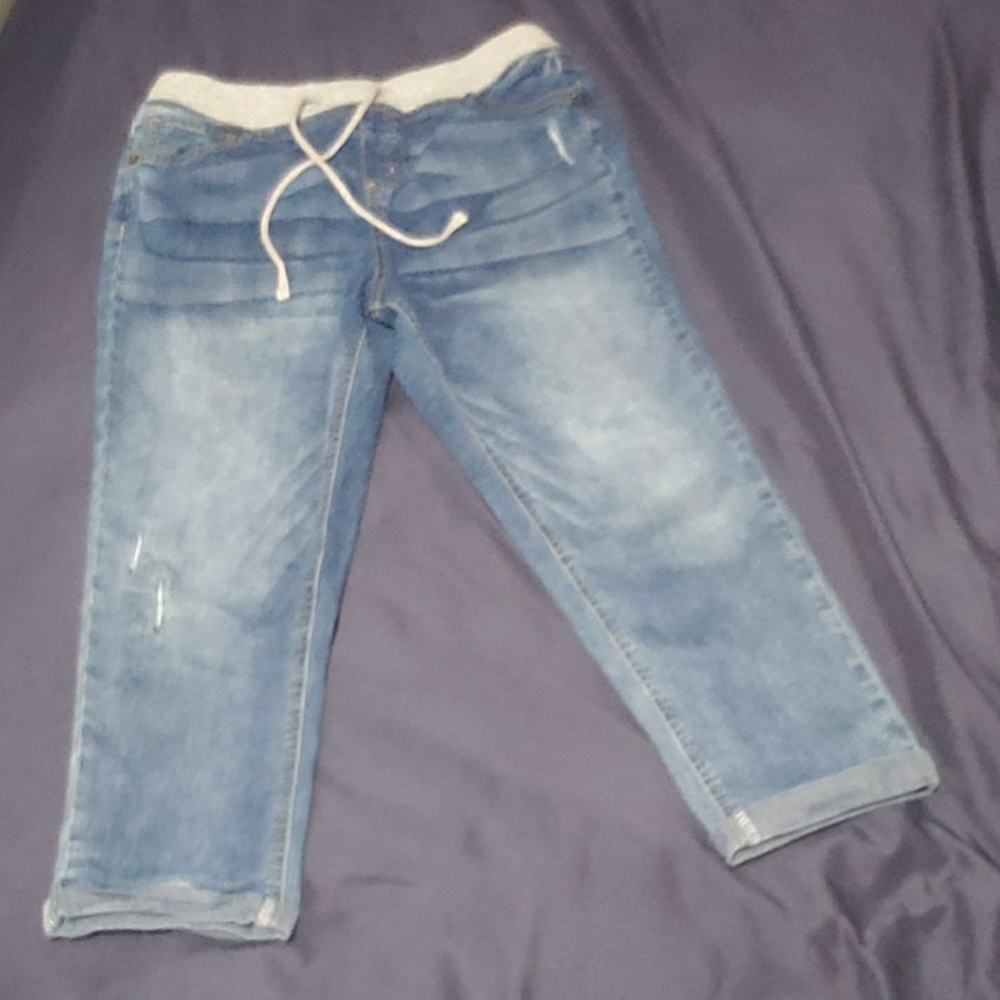 Girls Justice Denim Capris